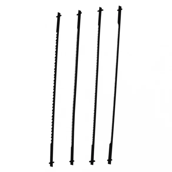 108 darabos asztali dekopírfűrész készlet 125 W 252 mm