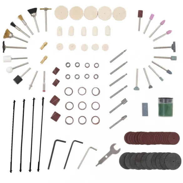 108 darabos asztali dekopírfűrész készlet 125 W 252 mm