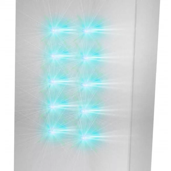 rozsdamentes acél ívelt zuhanypanel rendszer