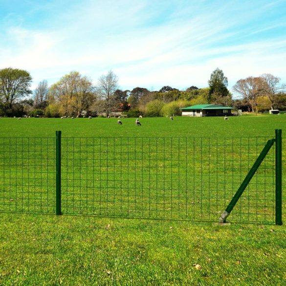 Euro Fence zöld acélkerítés 10 x 1,7 m