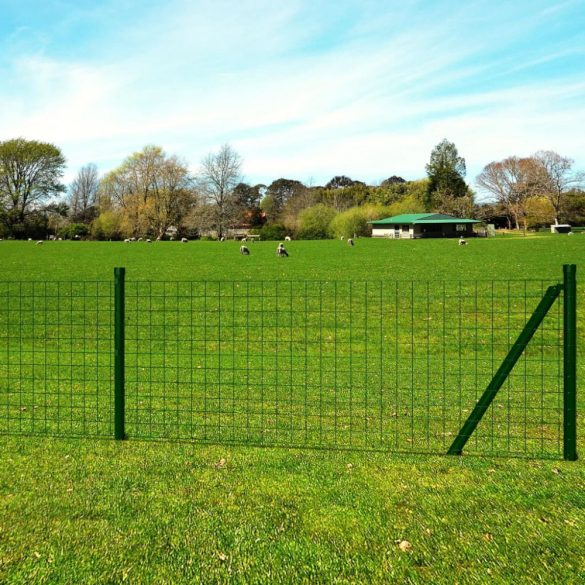 Euro Fence zöld acélkerítés 25 x 1 m