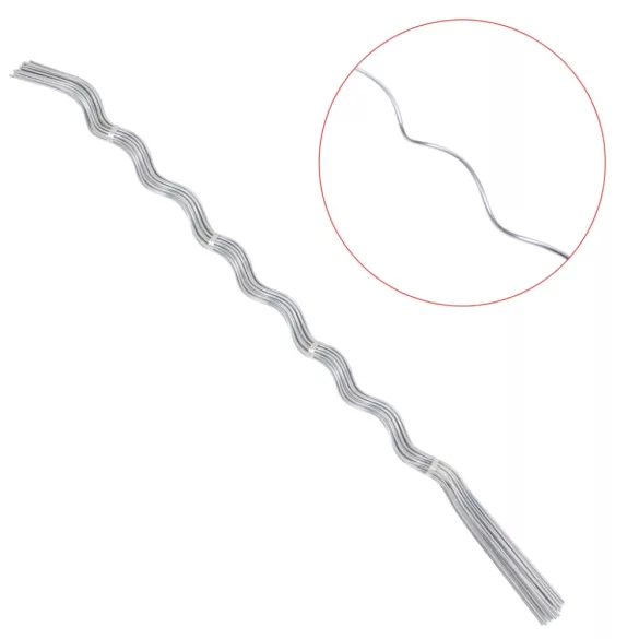 20 db spirál alakú horganyzott acél növény támaszték 170 cm