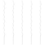 5 db spirál alakú horganyzott acél növény támaszték 170 cm