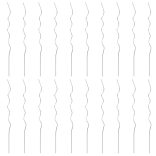 20 db spirál alakú horganyzott acél növény támaszték 110 cm