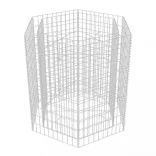 hatszögletű gabion magaságyás 100 x 90 x 100 cm
