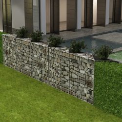 horganyzott acél gabion kosár 300 x 30 x 100 cm