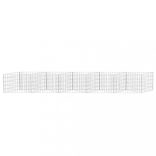 horganyzott acél gabion kosár 300 x 30 x 50 cm