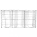 horganyzott acél gabion kosár 200 x 30 x 100 cm