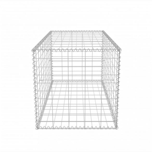 horganyzott acél gabion kosár 100 x 50 x 50 cm