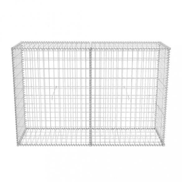 horganyzott acél gabion kosár 150 x 50 x 100 cm