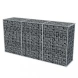 horganyzott acél gabion kosár 200 x 50 x 100 cm
