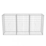 horganyzott acél gabion kosár 200 x 50 x 100 cm