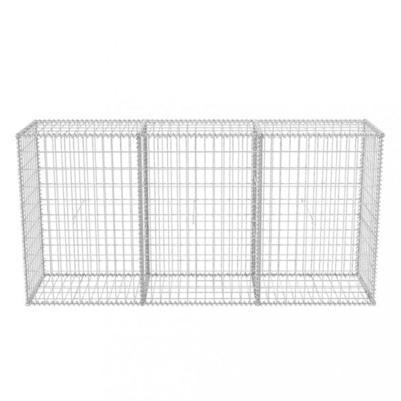 horganyzott acél gabion kosár 200 x 50 x 100 cm