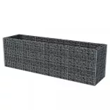 acél gabion magaságyás 360 x 90 x 100 cm