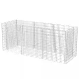 acél gabion magaságyás 270 x 90 x 100 cm