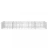 acél gabion magaságyás 360 x 90 x 50 cm