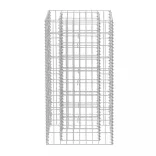 acél gabion magaságyás 50 x 50 x 100 cm