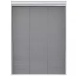 pliszé ablak szúnyogháló alumíniumból árnyékolóval 60 x 80 cm