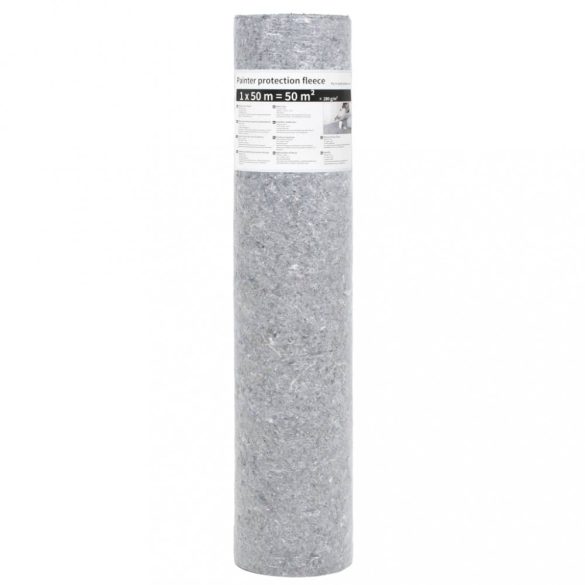 szürke, csúszásmentes takarófilc 50 m 280 g/m²