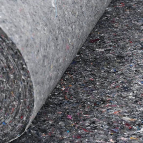 szürke, csúszásmentes takarófilc 50 m 280 g/m²