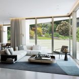 matt csíkos kivitel PVC ablakfólia 0,9 x 5 m