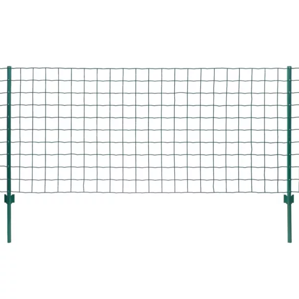 Euro Fence zöld acélkerítés 20 x 1,5 m