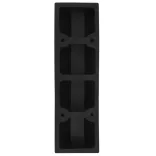 2 db gumi parkolási ütköző 49 x 15 x 9 cm