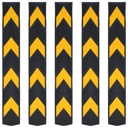 5 db fényvisszaverő gumi sarokélvédő 80 cm