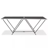 összecsukható MDF/alumínium tapétázóasztal 200 x 60 x 78 cm