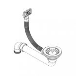 gránit konyhai mosogató egymedencés ovális fekete