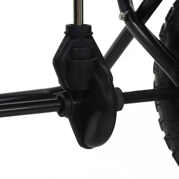 PVC és acél tolható sószóró 80 x 46 x 75 cm 15 L