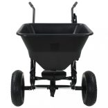 tolható sószóró kocsi PVC/acél 106 x 73 x 76 cm 45 literes