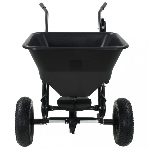 tolható sószóró kocsi PVC/acél 106 x 73 x 76 cm 45 literes