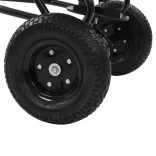 vontatható sószóró kocsi PVC/acél 125 x 74 x 79 cm 45 literes