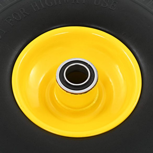 2 db molnárkocsi-kerék tömör poliuretán 3.00-4 (260 x 85)