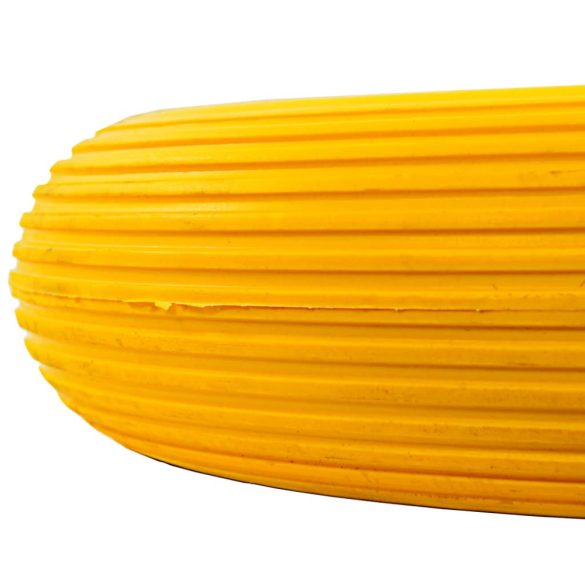 tömör poliuretán talicskakerék tengellyel 4.00-8 390 mm