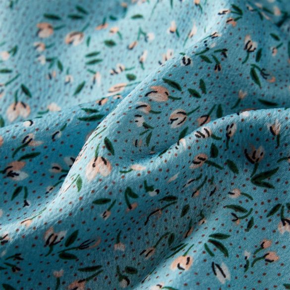 Kék hosszú ujjú gyerekruha 116