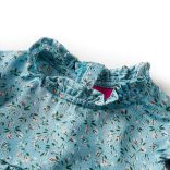 Kék hosszú ujjú gyerekruha 128