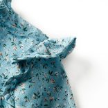 Kék hosszú ujjú gyerekruha 128