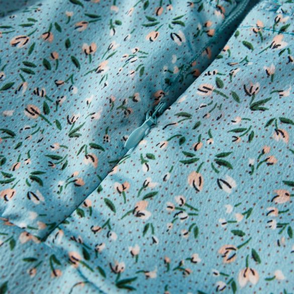 Kék hosszú ujjú gyerekruha 128