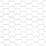 ezüst horganyzott acél csirkeháló drótkerítés 25 x 1,5 m