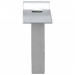 szürke horganyzott acél hálós kerti kapu 400 x 175 cm