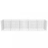horganyozott acél gabion magaságyás 450 x 90 x 100 cm