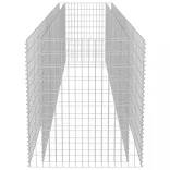 horganyozott acél gabion magaságyás 450 x 90 x 100 cm