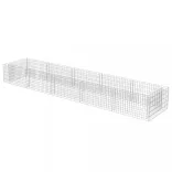 horganyzott acél gabion magaságyás 450 x 90 x 50 cm