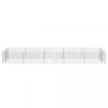 horganyzott acél gabion magaságyás 450 x 90 x 50 cm