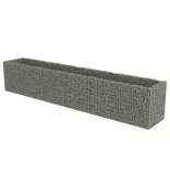 horganyzott acél gabion magaságyás 540 x 90 x 100 cm