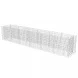 horganyzott acél gabion magaságyás 540 x 90 x 100 cm