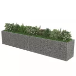 horganyzott acél gabion magaságyás 540 x 90 x 100 cm