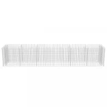 horganyzott acél gabion magaságyás 540 x 90 x 100 cm